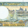 500 франков Французских заморских территорий 1996-2012 года p1g