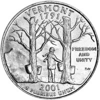 25 центов,  Вермонт, 31 августа 2020