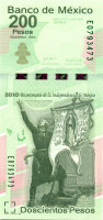 200 песо Мексики 2008 года р129e