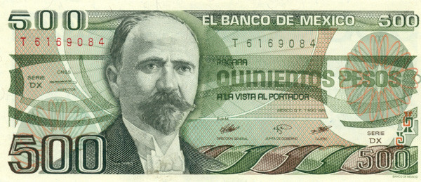 50 песо Мексики 1983-1984 года p79