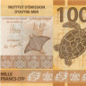 1000 франков Французских заморских территорий 2014 года p6