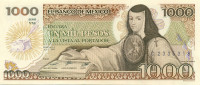1000 песо Мексики 1985 года р85