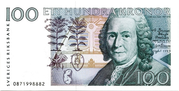 100 крон Швеции 1986-2000 года. Р-57