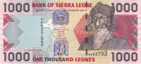 1000 леоне Сьерра-Леоне 2002-2006 года. Р-24