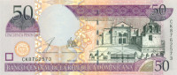 50 песо Доминиканской республики 2003 года р170с