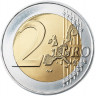 2 евро, 2017 г. Франция (25-летие розовой ленте)