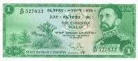 1 доллар Эфиопии 1961 года p18a