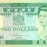 2 доллара Фиджи 1988 года р87а