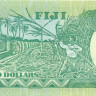 2 доллара Фиджи 1988 года р87а