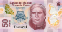 50 песо Мексики 2012 года p123AbE