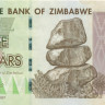 5 долларов  Зимбабве 2007 года p66