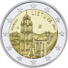 2 евро, 2017 г. Литва Вильнюс