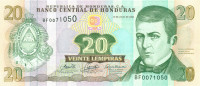 20 лемпира Гондураса 13.07.2006 года р93a