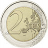 2 евро, 2018 г. Германия 100-летие со дня рождения Гельмута Шмидта