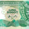 5 рингита Малайзии 1995-1998 года p35