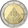2 евро, 2009 г. Финляндия (200 лет автономии Финляндии и учреждения центральных правительственных учреждений)