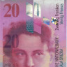 20 франков Швейцарии 1994 года р68a(2)