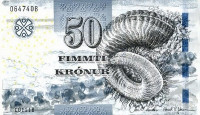 50 крон Фарерских островов 2011 года. Р-29