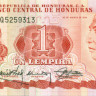 1 лемпира Гондураса 30.03.1989 года р68с