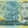 100 крузадо Бразилии 1986-1988 годов р211c