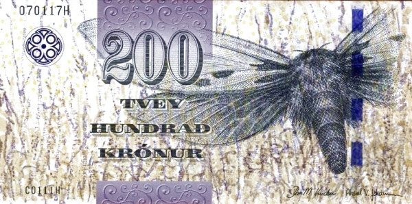 200 крон Фарерских островов 2011 года. Р-31