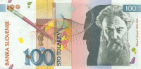 100 толаров Словении 1992 года p14a