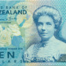 10 долларов Новой Зеландии 1999-2013 года р186