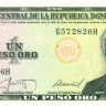 1 песо Доминиканской республики 1987 года р126b(1)