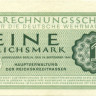 1 марка Вермахта 15.09.1944 года р M38