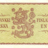 1 марка Финляндии 1963 года p98a(28)