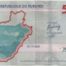 5000 франков Бурунди 2022 года. P-W58