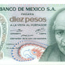 10 песо Мексики 1969-1977 года р63