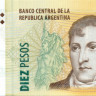10 песо Аргентины 2003 года р354(6)