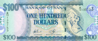 100 долларов Гайаны 2005-2012 годов р36b(1)