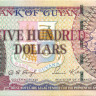 500 долларов Гайаны 2000 года р34b