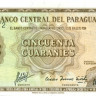 50 гуарани Парагвая 1952(1963) года p197