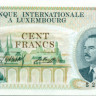 100 франков Люксембурга 1968 года р14