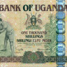 1000 шиллингов Уганды 2005 года р43a