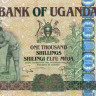 1000 шиллингов Уганды 2007 года р43b