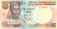 100 наира Нигерии 1999-2014 года р28