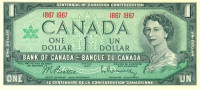 1 доллар Канады 1967 года р84а