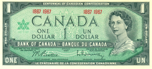 1 доллар Канады 1967 года р84