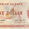 1 доллар Гайаны 1966-92 годов р21f