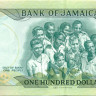 100 долларов Ямайки 2012 года р90