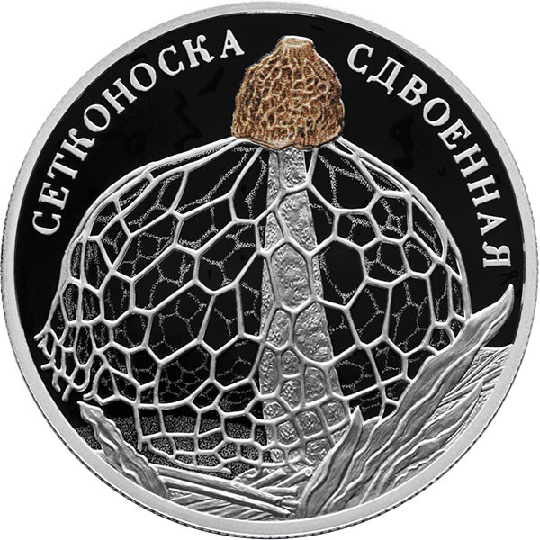 2 рубля. 2022 г. Сетконоска сдвоенная