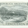 50 песо Аргентины 1976-1978 годов р301