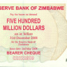 500 000 000 долларов Зимбабве 2008 года p60