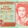 5 долларов Белиза 2009 года р67d