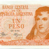 1 песо Аргентины 1970-1973 годов р287(3)