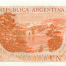 1 песо Аргентины 1970-1973 годов р287(3)
